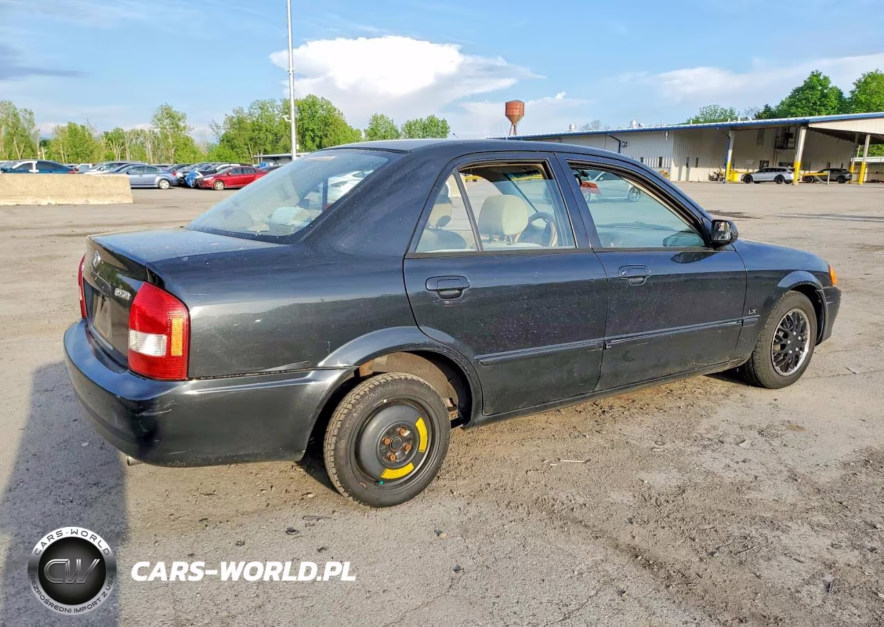 2000 Mazda Protege Dx VIN:JM1BJ2224Y0255259 - 3