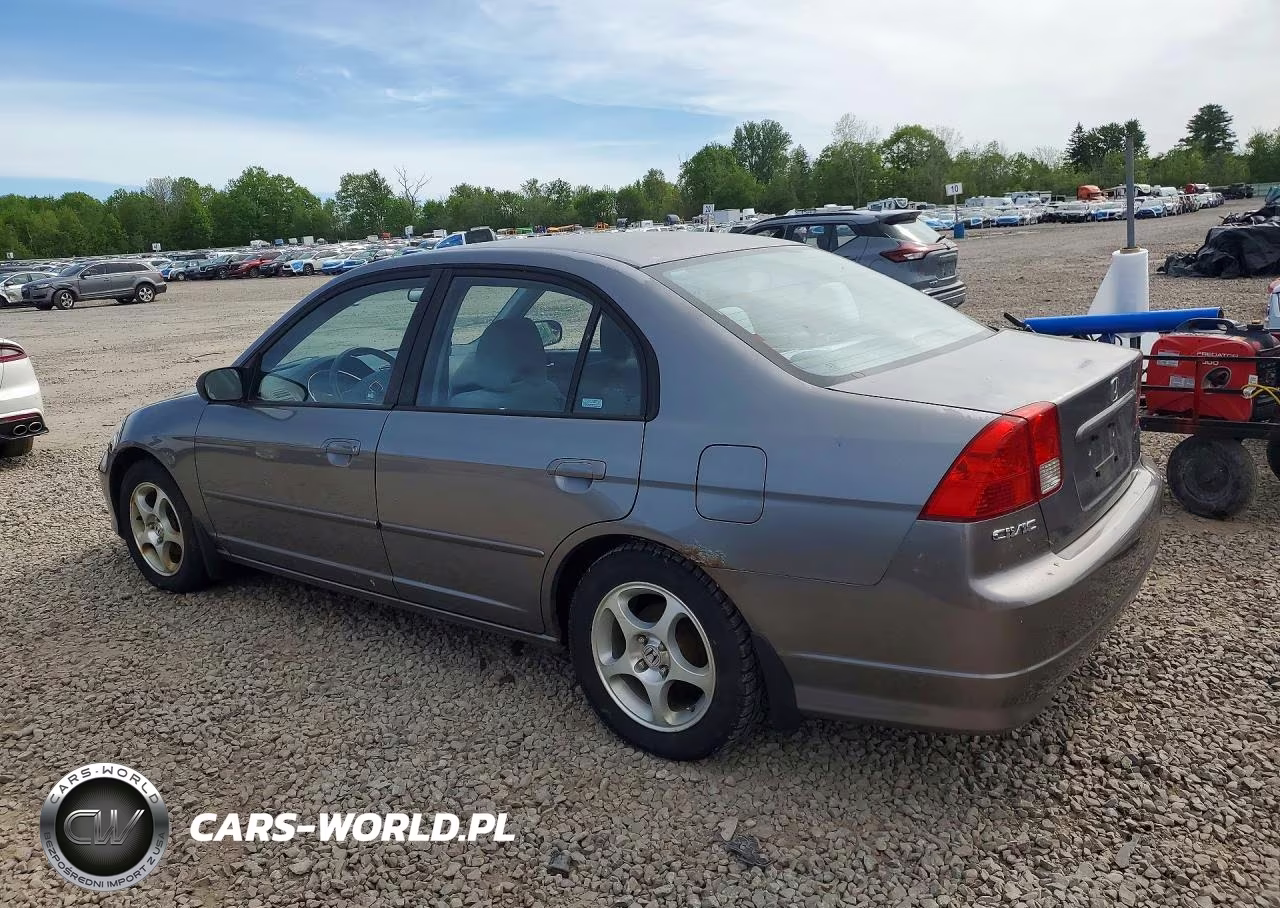 2004 Hond Civic VIN:2HGES15544H539959 - 2