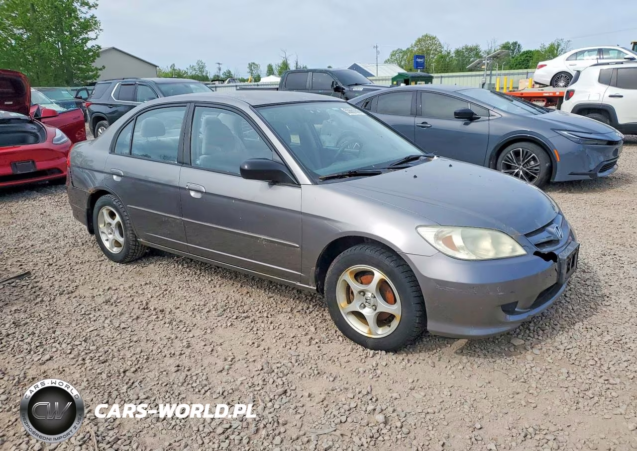 2004 Hond Civic VIN:2HGES15544H539959 - 4