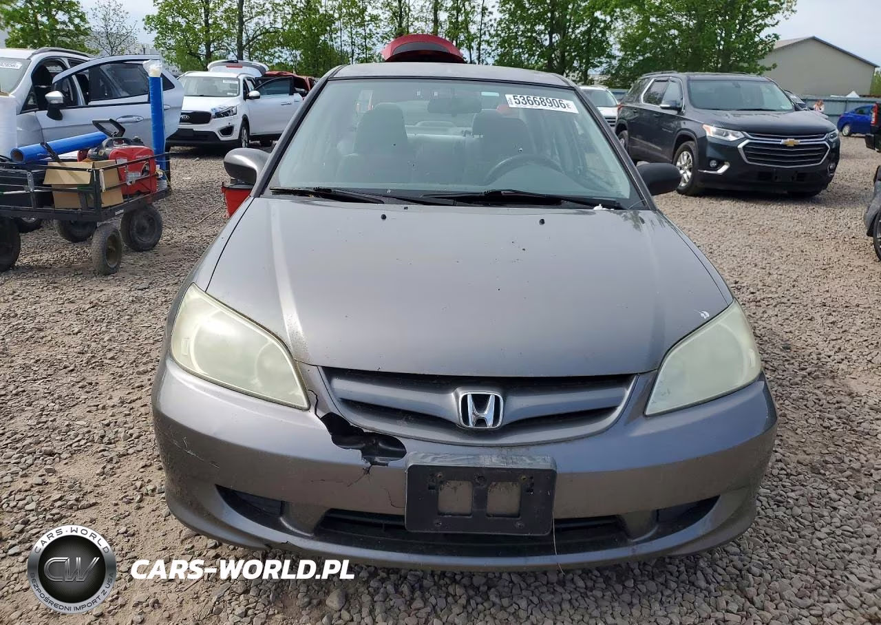 2004 Hond Civic VIN:2HGES15544H539959 - 5