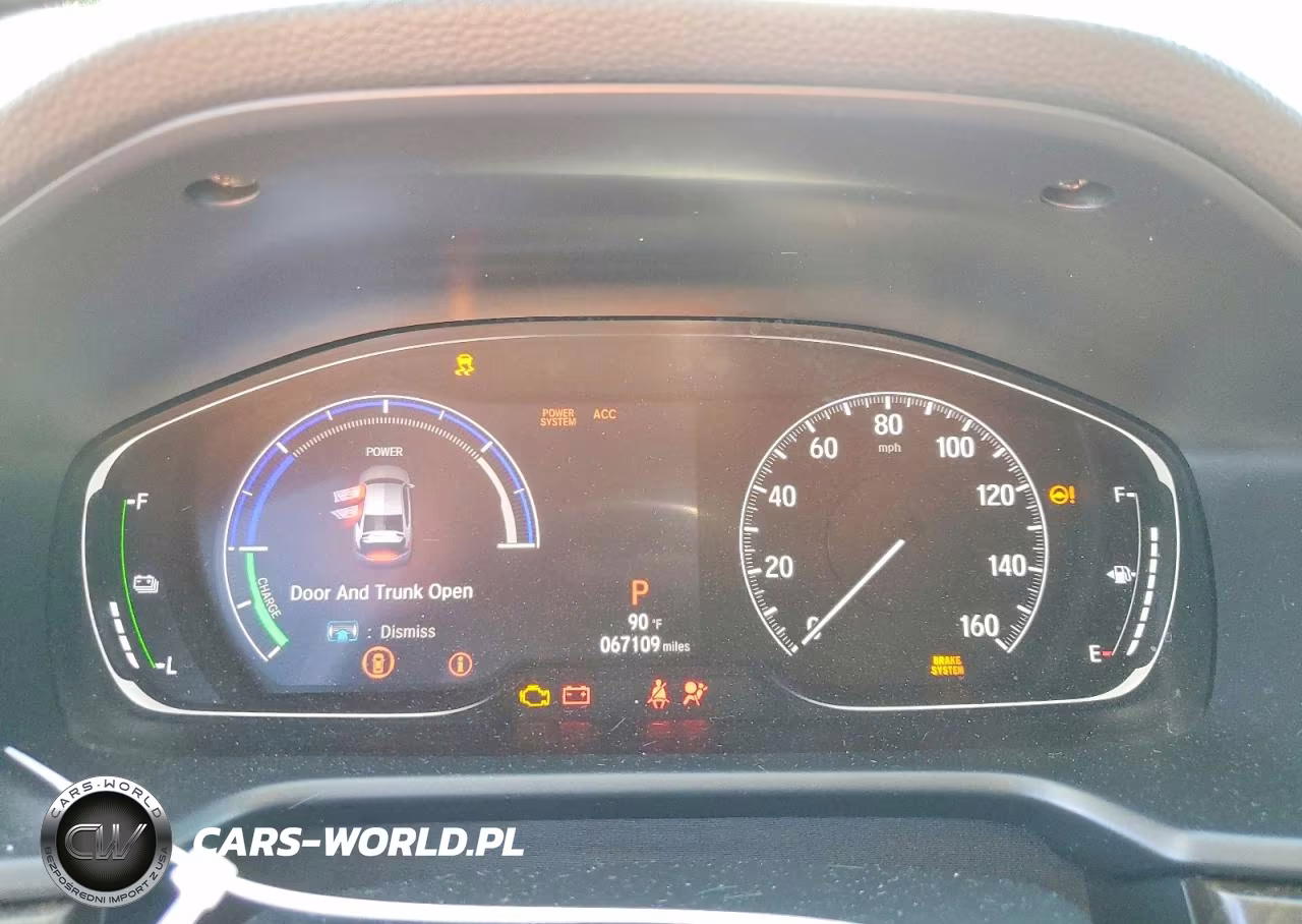2020 Honda Accord Touring Hybrid VIN:1HGCV3F99LA017840 - 9