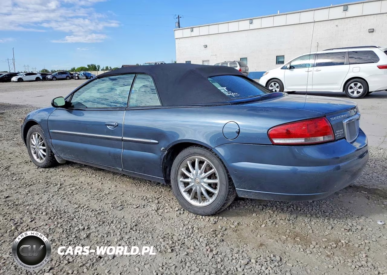 2002 Chrysler Sebring Limited VIN:1C3EL65R02N350424 - 2