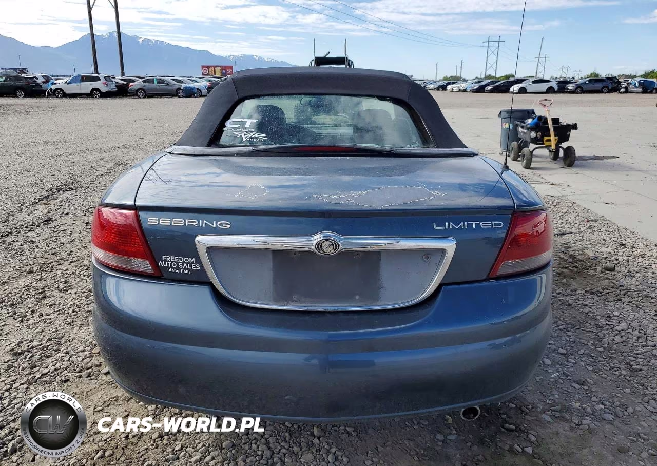 2002 Chrysler Sebring Limited VIN:1C3EL65R02N350424 - 6