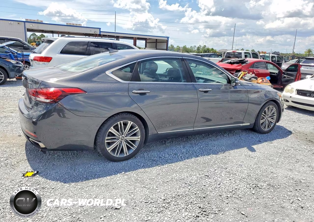 2018 Genesis G80 3.8 VIN:KMHGN4JE0JU235442 - 3
