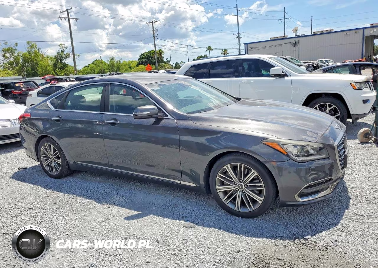 2018 Genesis G80 3.8 VIN:KMHGN4JE0JU235442 - 4