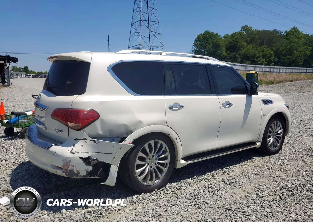 2017 Infiniti Qx80 Base VIN:JN8AZ2NE6H9153780 - 3