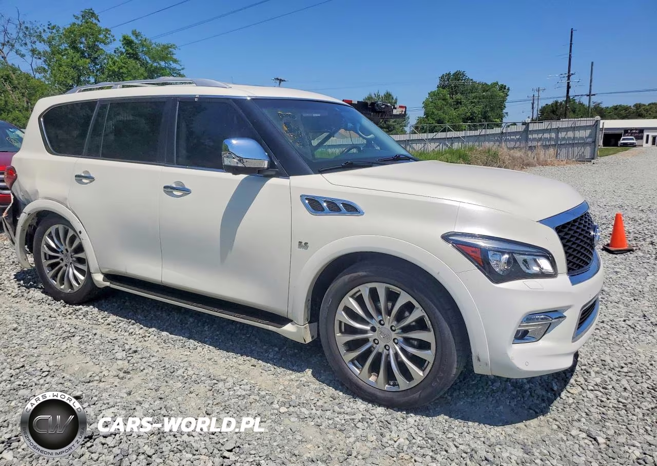2017 Infiniti Qx80 Base VIN:JN8AZ2NE6H9153780 - 4