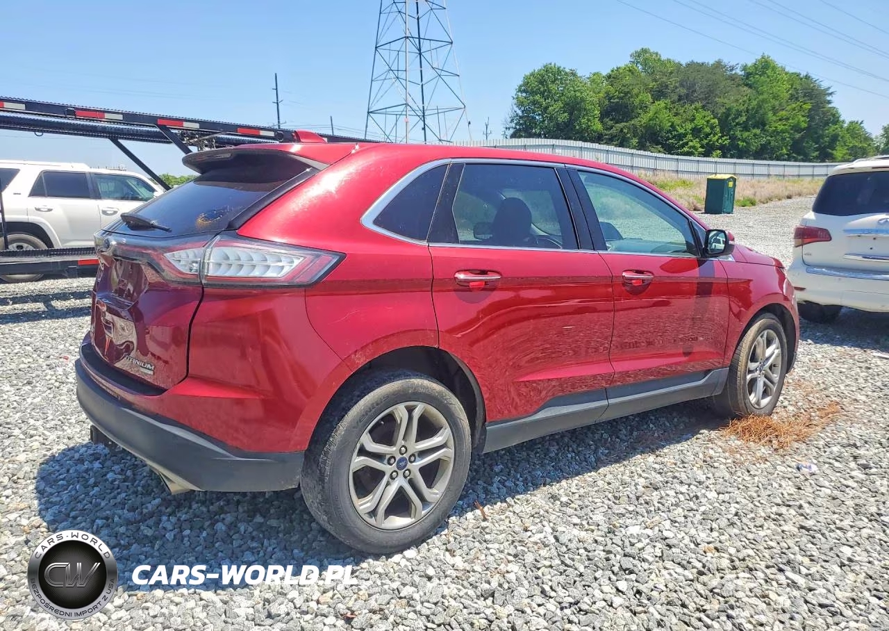 2017 Ford Edge Titanium VIN:2FMPK3K95HBC12484 - 3