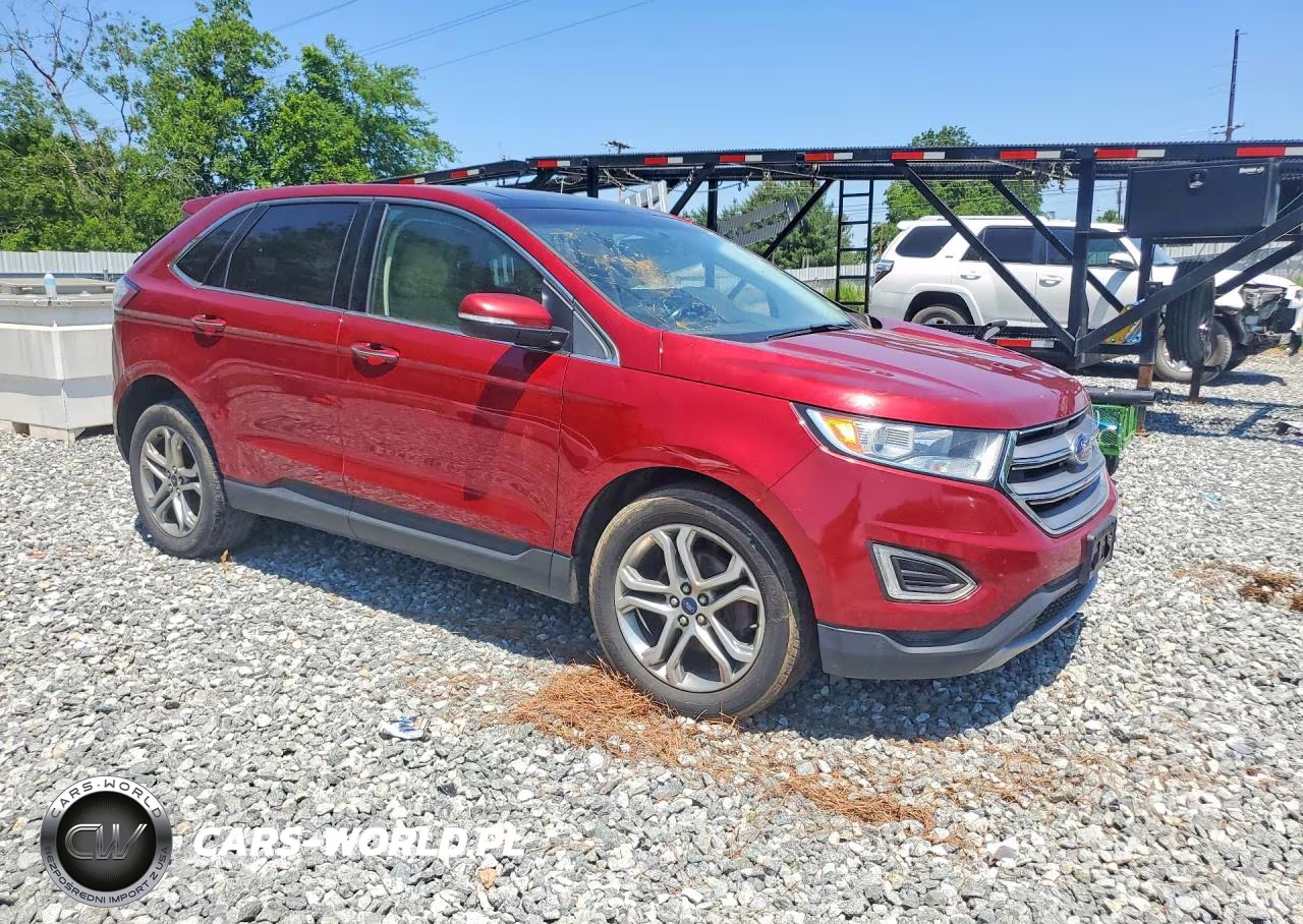 2017 Ford Edge Titanium VIN:2FMPK3K95HBC12484 - 4