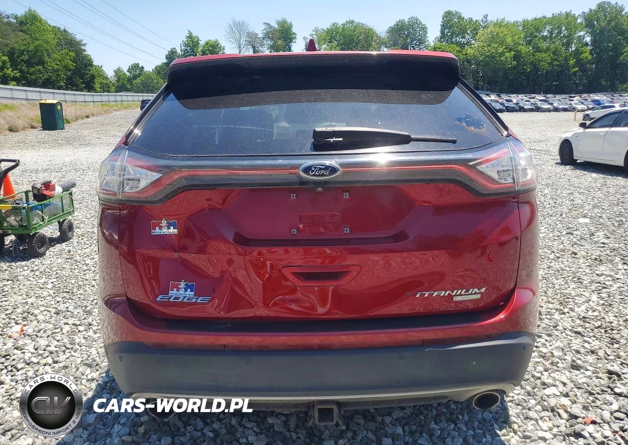 2017 Ford Edge Titanium VIN:2FMPK3K95HBC12484 - 6