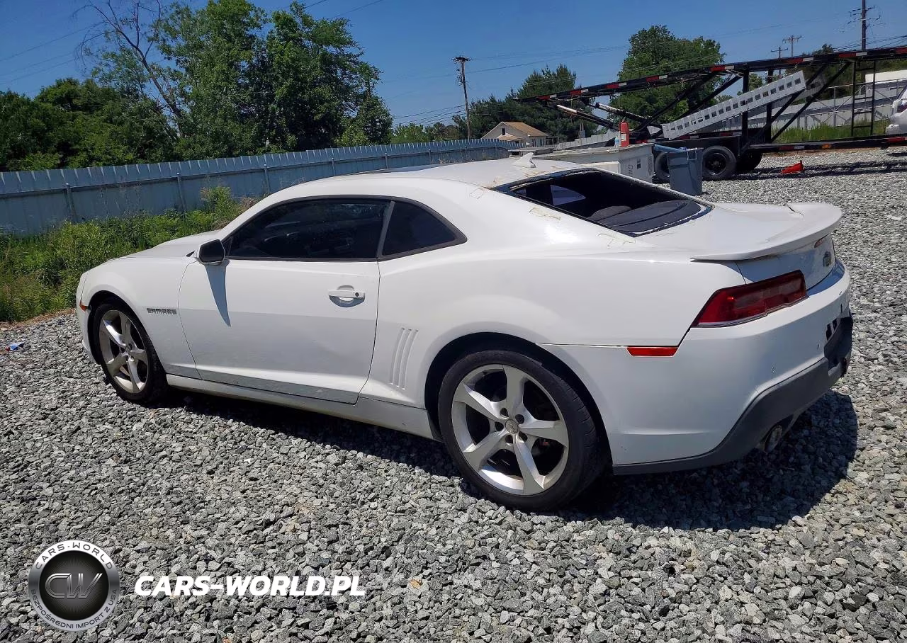 2015 Chevrolet Camaro Lt VIN:2G1FF1E35F9218329 - 2