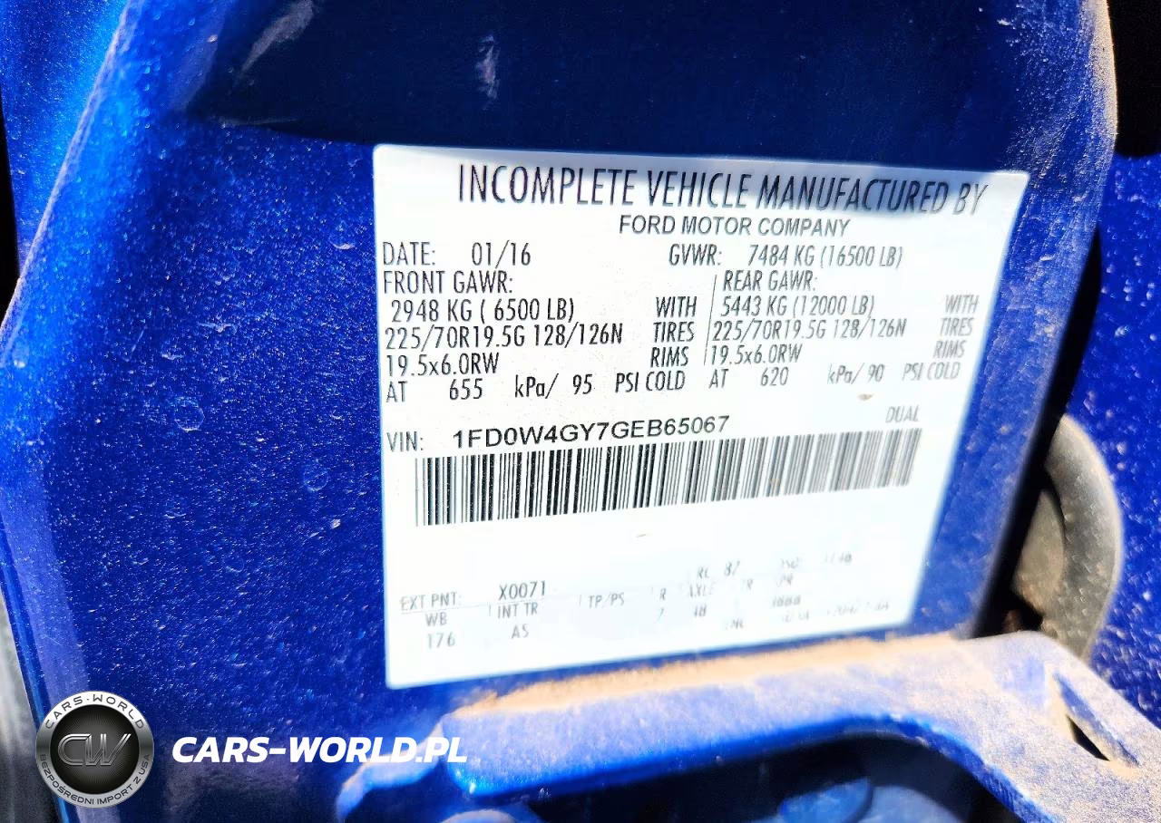 2016 Ford F450 Super Duty Flatbed Truck VIN:1FD0W4GY7GEB65067 - 13
