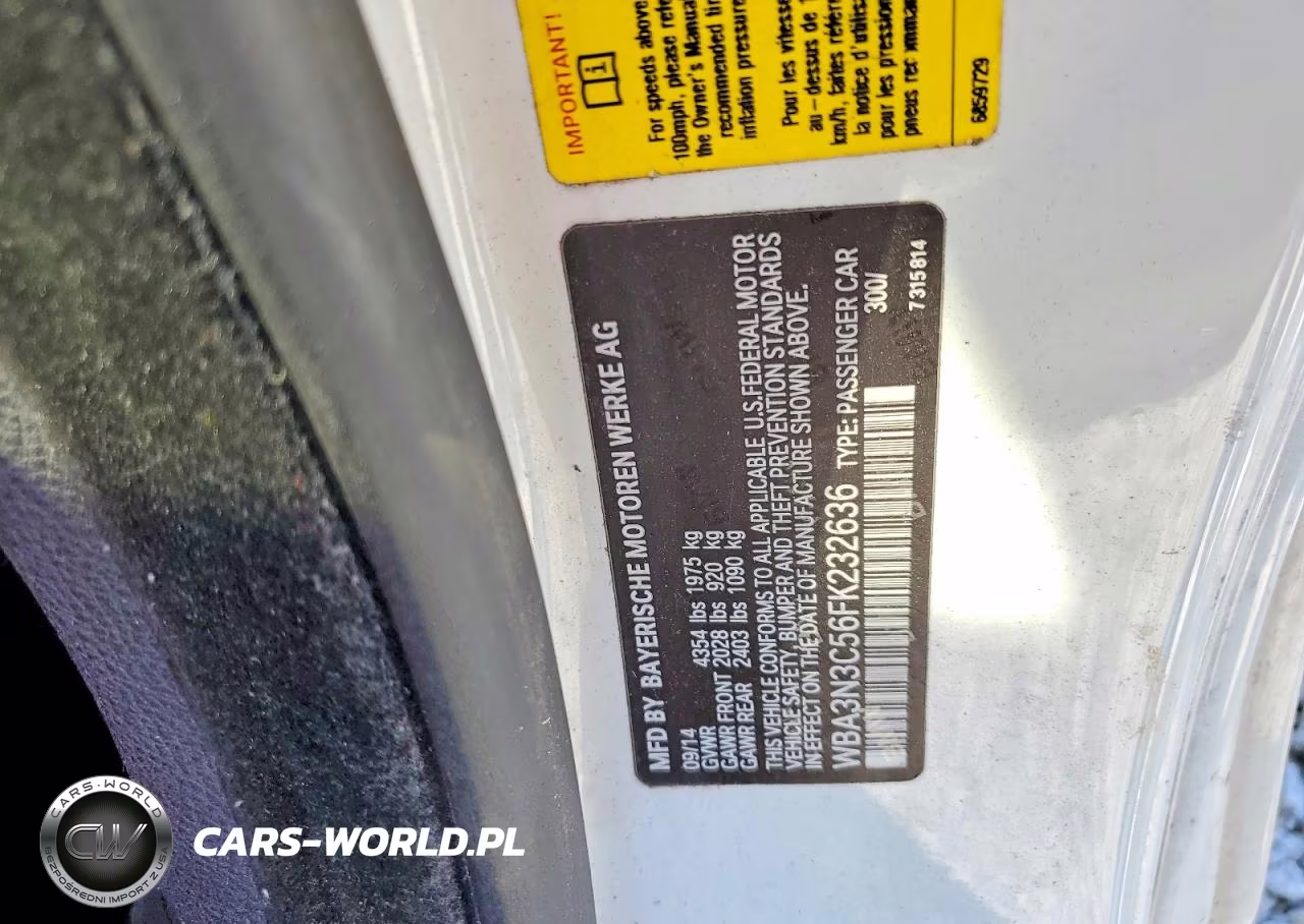 2015 BMW 428 I VIN:WBA3N3C56FK232636 - 12