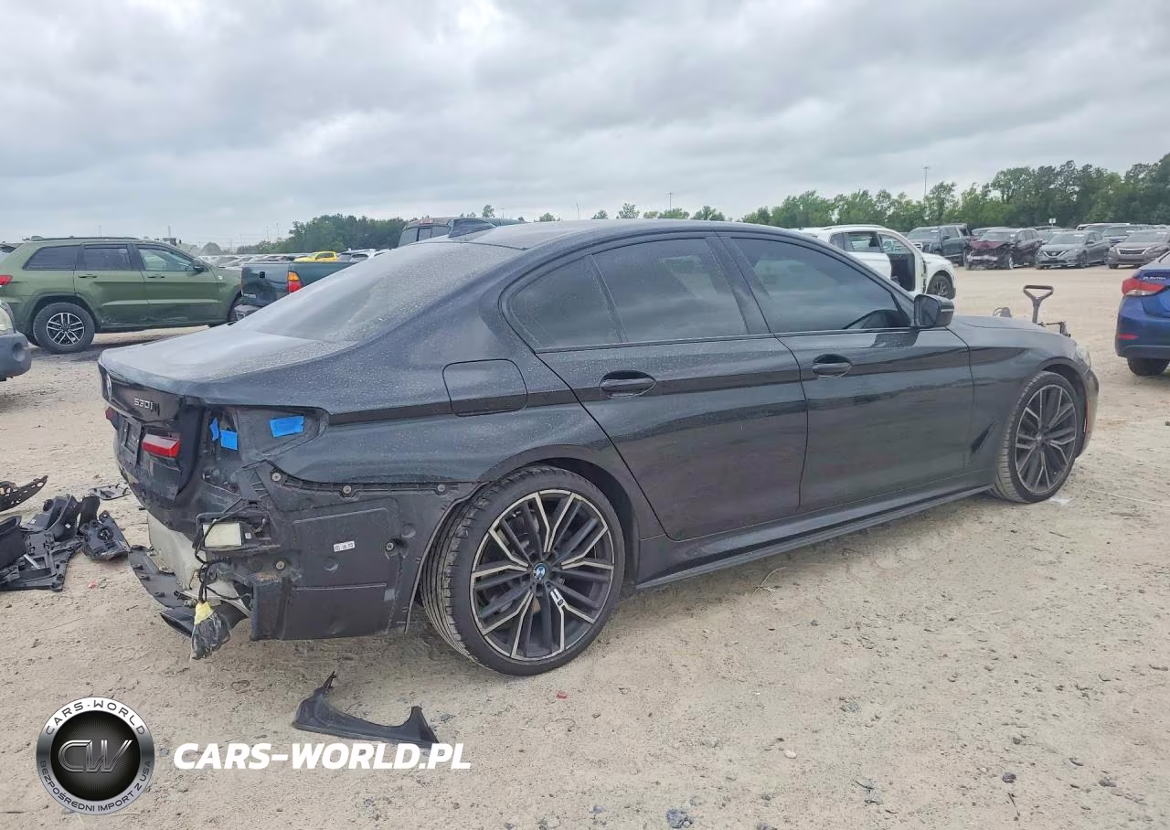 2021 BMW 530 I VIN:WBA53BH02MCF05443 - 3
