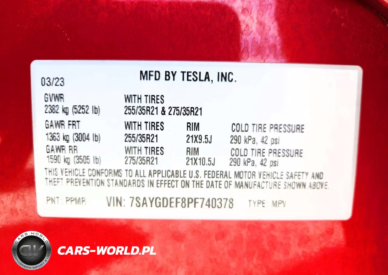 2023 Tesla Model Y VIN:7SAYGDEF8PF740378 - 12