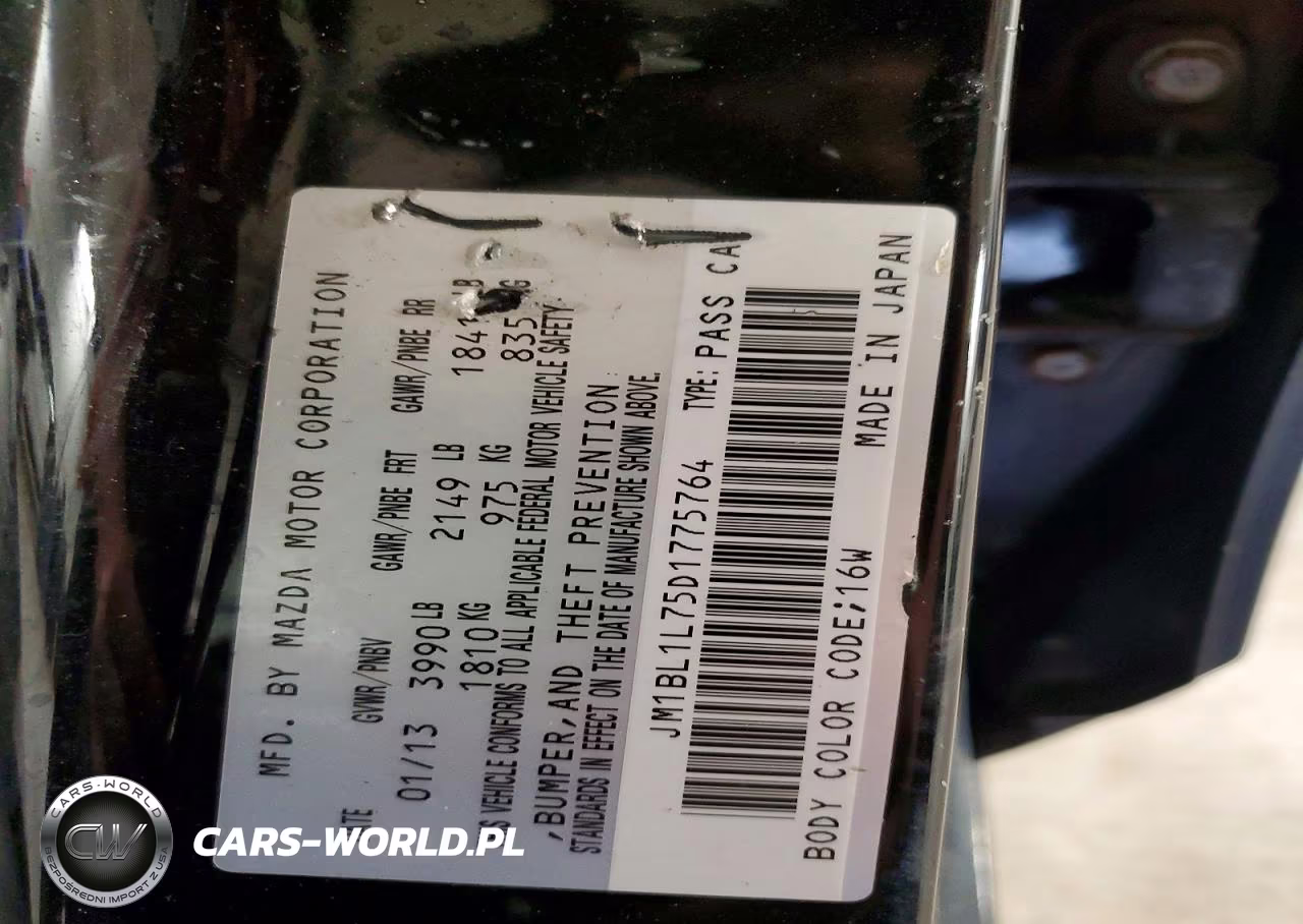 2013 Mazda 3 I VIN:JM1BL1L75D1775764 - 12
