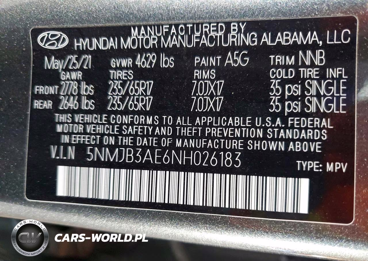 2022 Hyundai Tucson Sel VIN:5NMJB3AE6NH026183 - 12