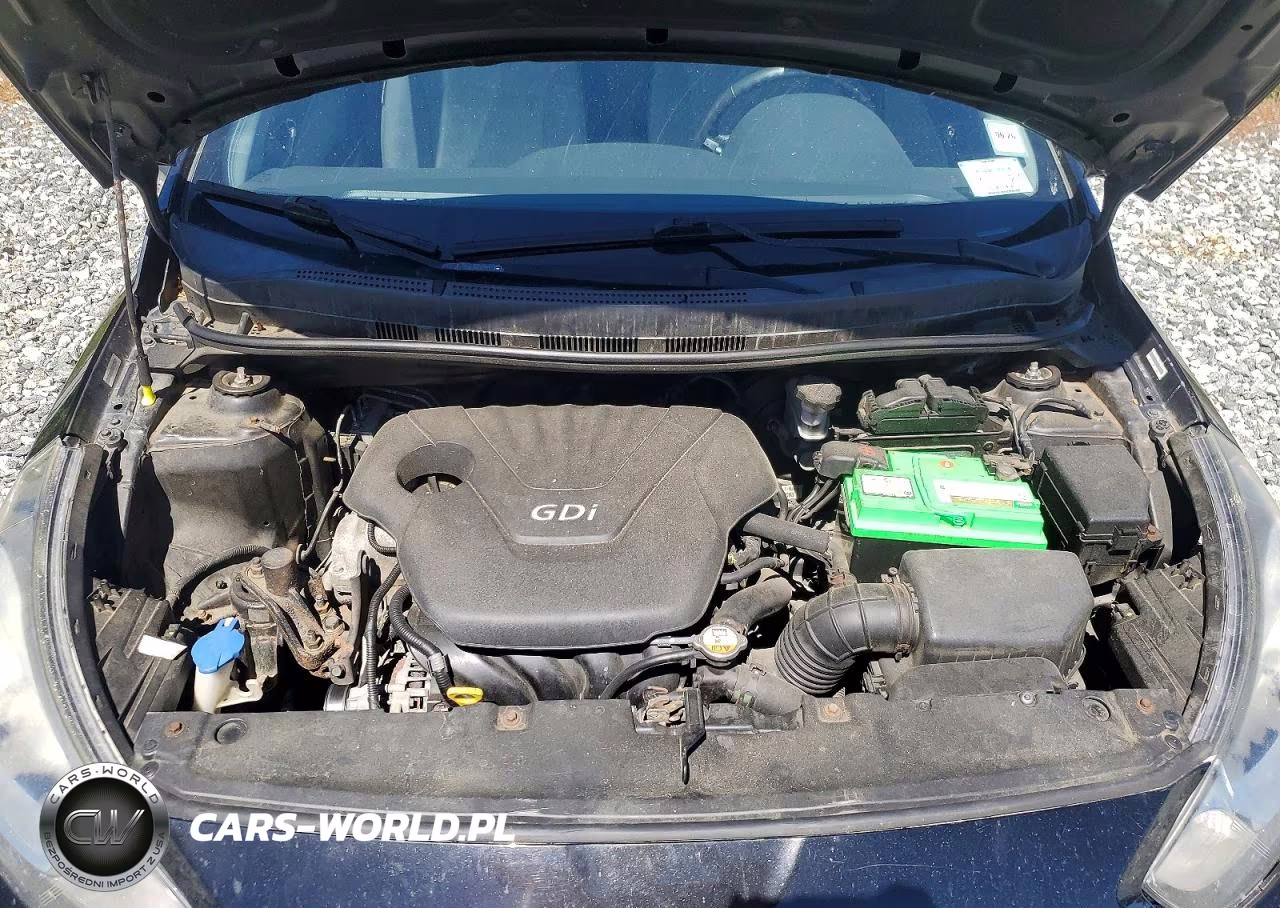 2013 Hyundai Accent Gls VIN:KMHCU5AE7DU079962 - 11
