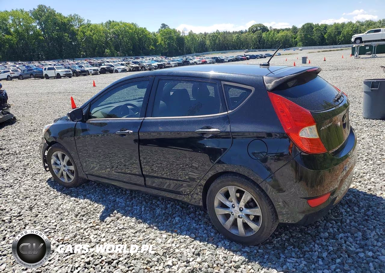 2013 Hyundai Accent Gls VIN:KMHCU5AE7DU079962 - 2