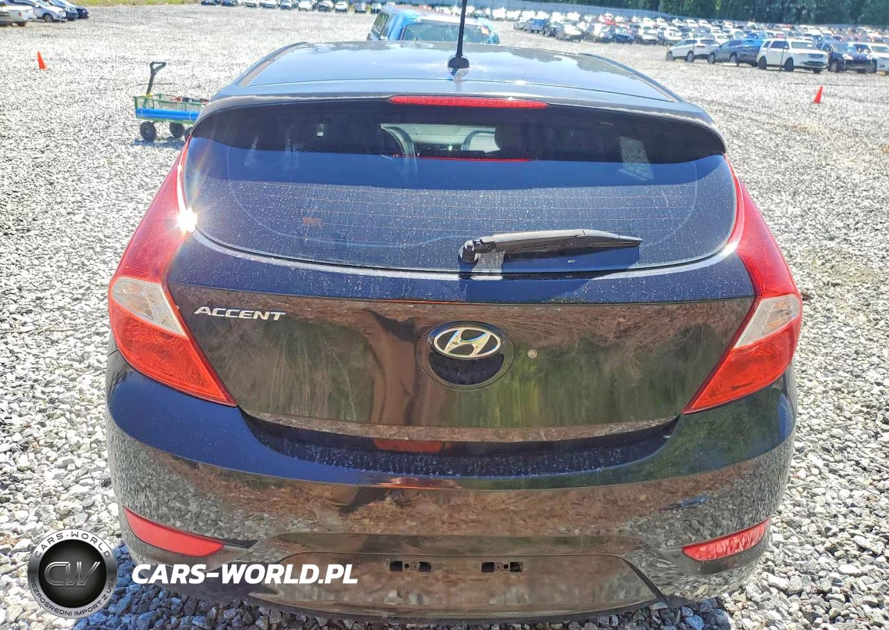 2013 Hyundai Accent Gls VIN:KMHCU5AE7DU079962 - 6