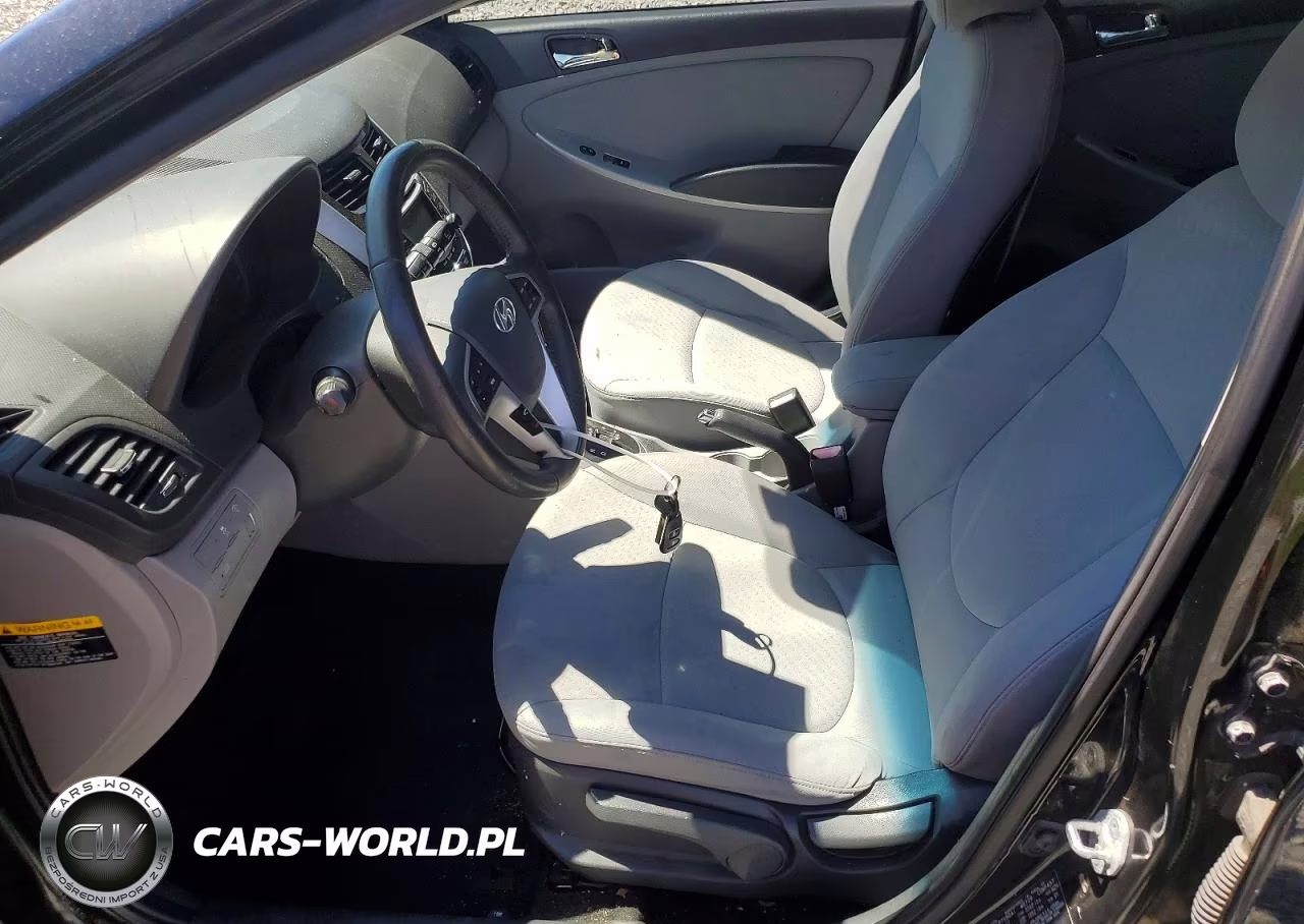 2013 Hyundai Accent Gls VIN:KMHCU5AE7DU079962 - 7