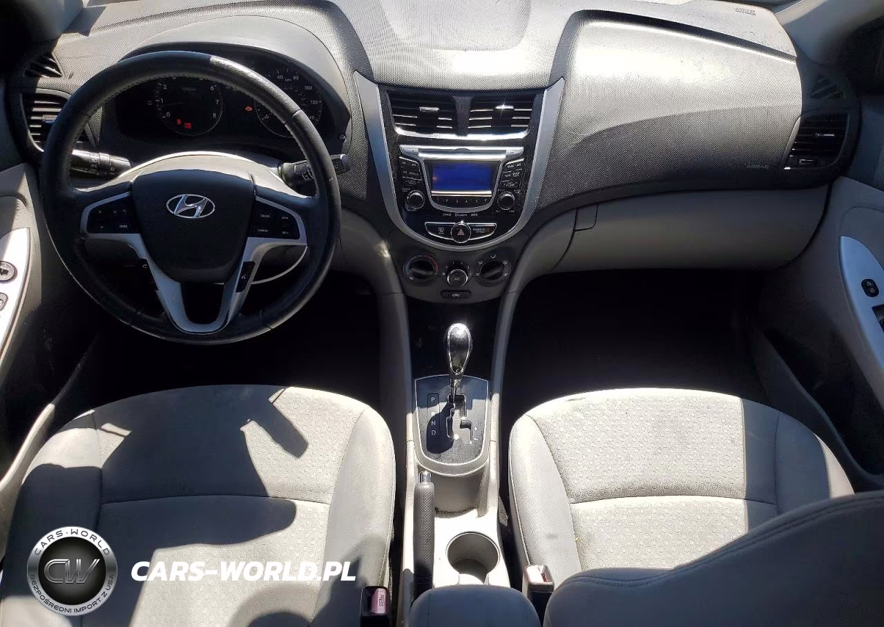 2013 Hyundai Accent Gls VIN:KMHCU5AE7DU079962 - 8
