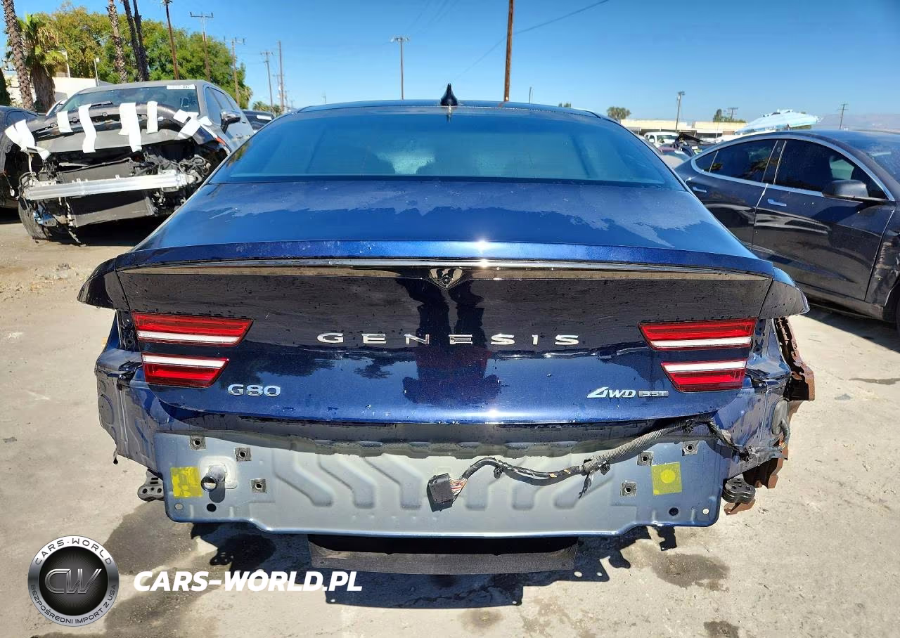 2025 Genesis G80 Sport Prestige VIN:KMTGG4SD8SU289921 - 6