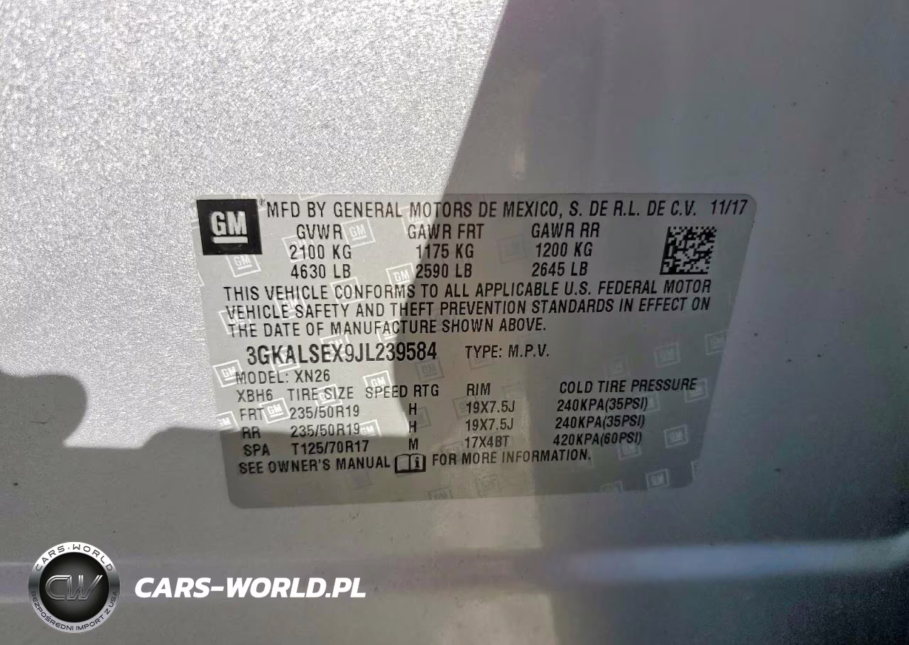 2018 GMC Terrain Denali VIN:3GKALSEX9JL239584 - 14