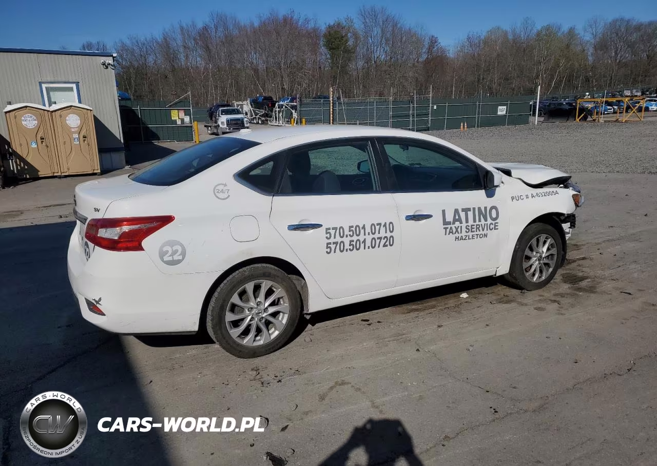 2019 Nissan Sentra S VIN:3N1AB7AP9KL614153 - 3