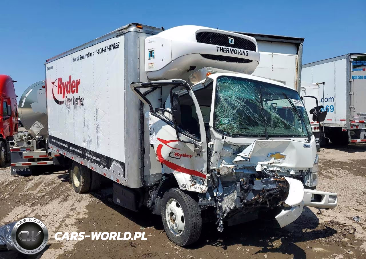 2024 Chevrolet 4500Xd Refrigerated Box Truck VIN:JALCDW166R7K02710 - 4