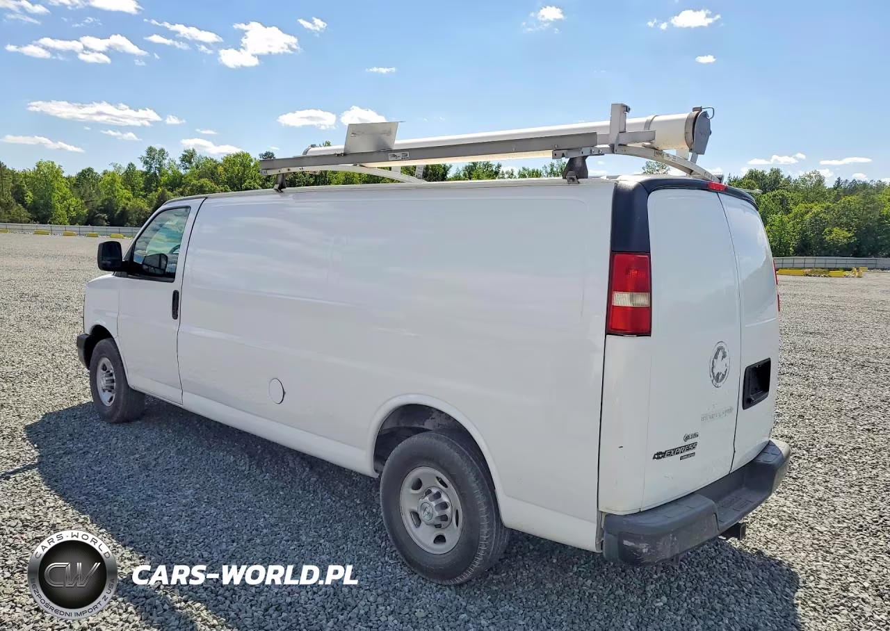 2014 CHEVROLET EXPRESS 3500 WORK VAN VIN:1GCZGUCB6E1208358 - 2