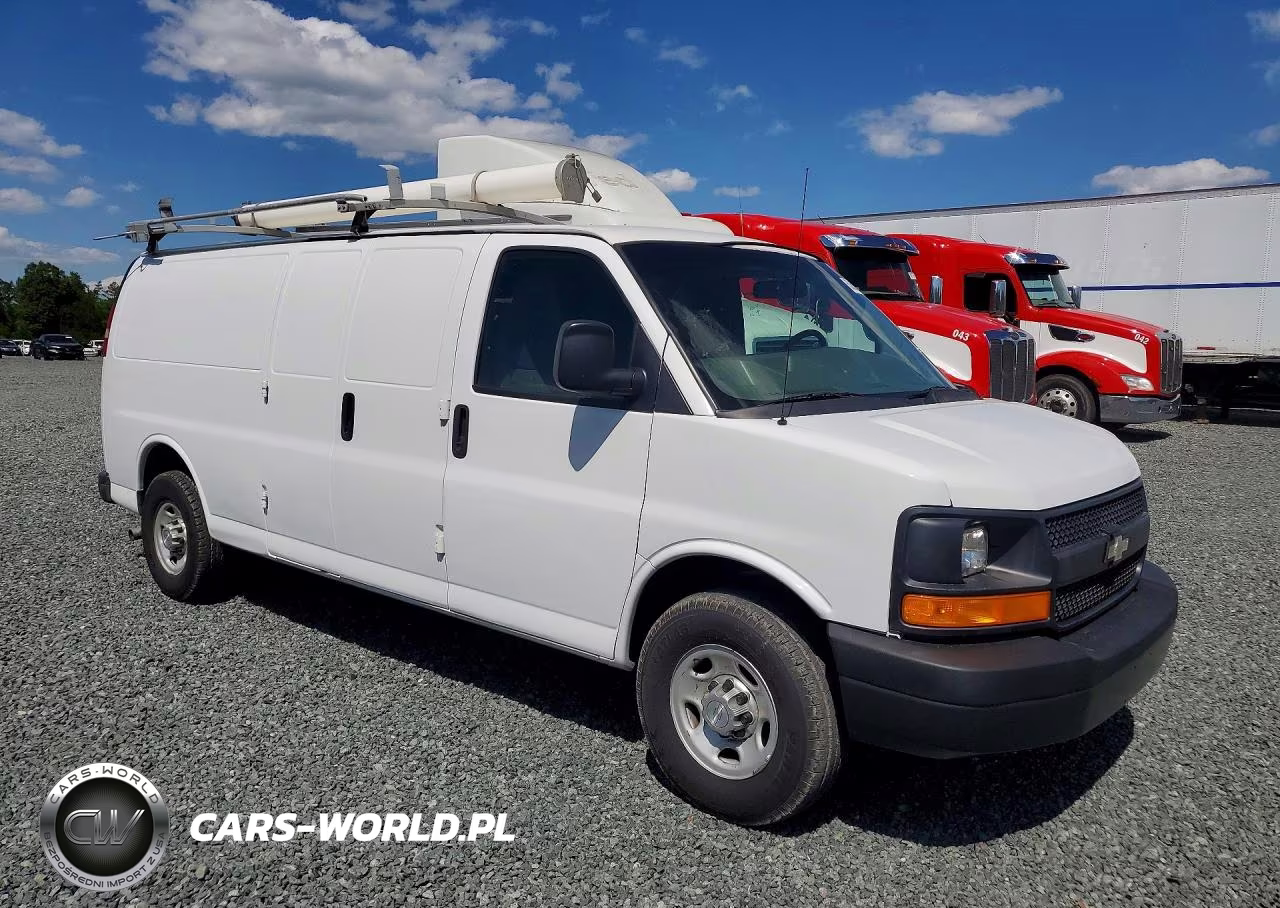 2014 CHEVROLET EXPRESS 3500 WORK VAN VIN:1GCZGUCB6E1208358 - 4