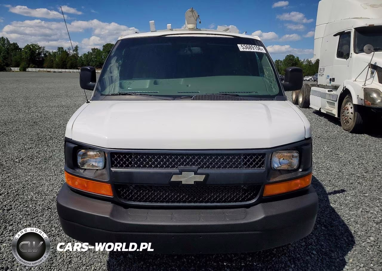 2014 CHEVROLET EXPRESS 3500 WORK VAN VIN:1GCZGUCB6E1208358 - 5