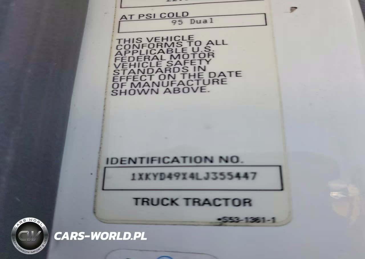 2020 Kenworth T680 Semi Truck VIN:1XKYD49X4LJ355447 - 12