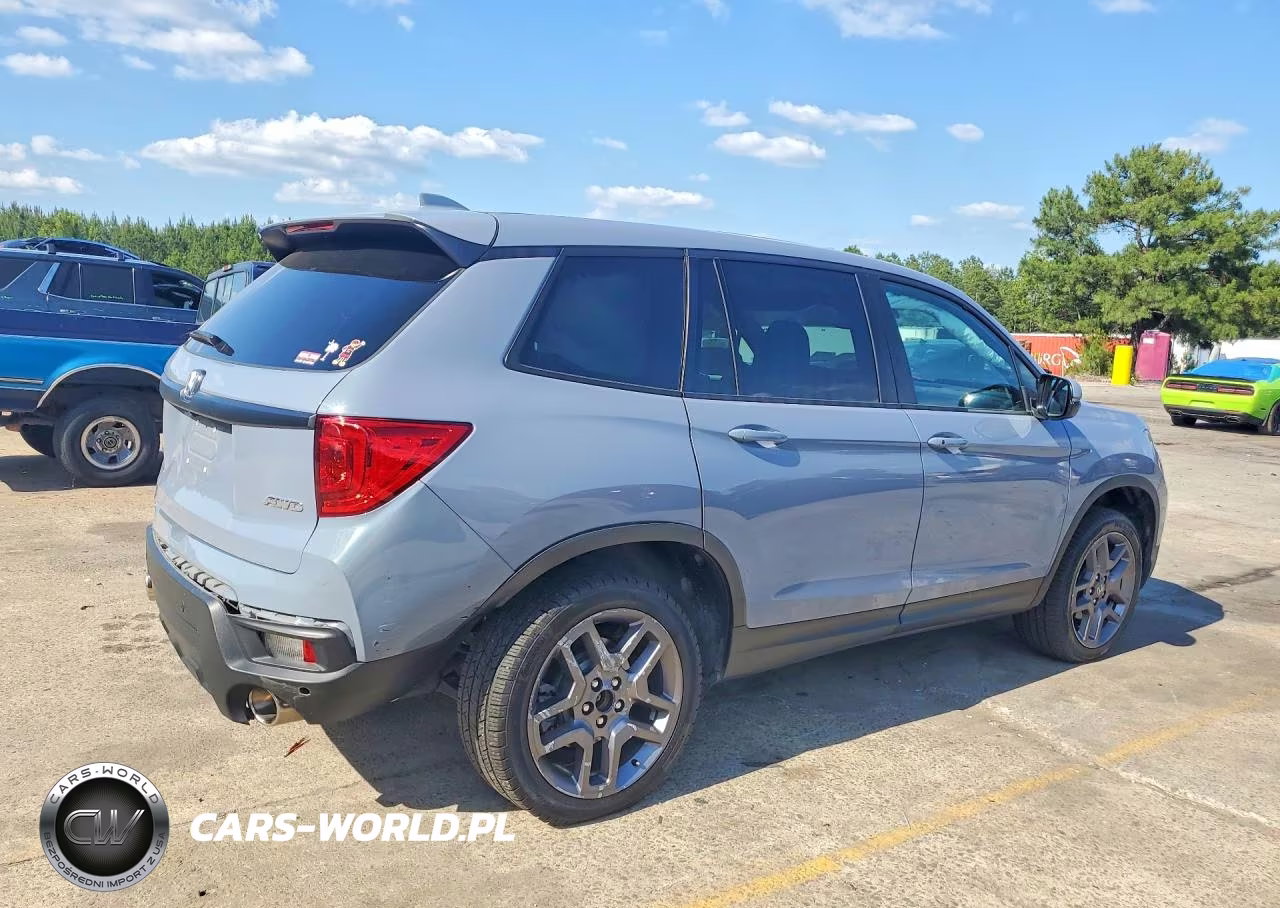 2023 Honda Passport Exl VIN:5FNYF8H5XPB029680 - 3
