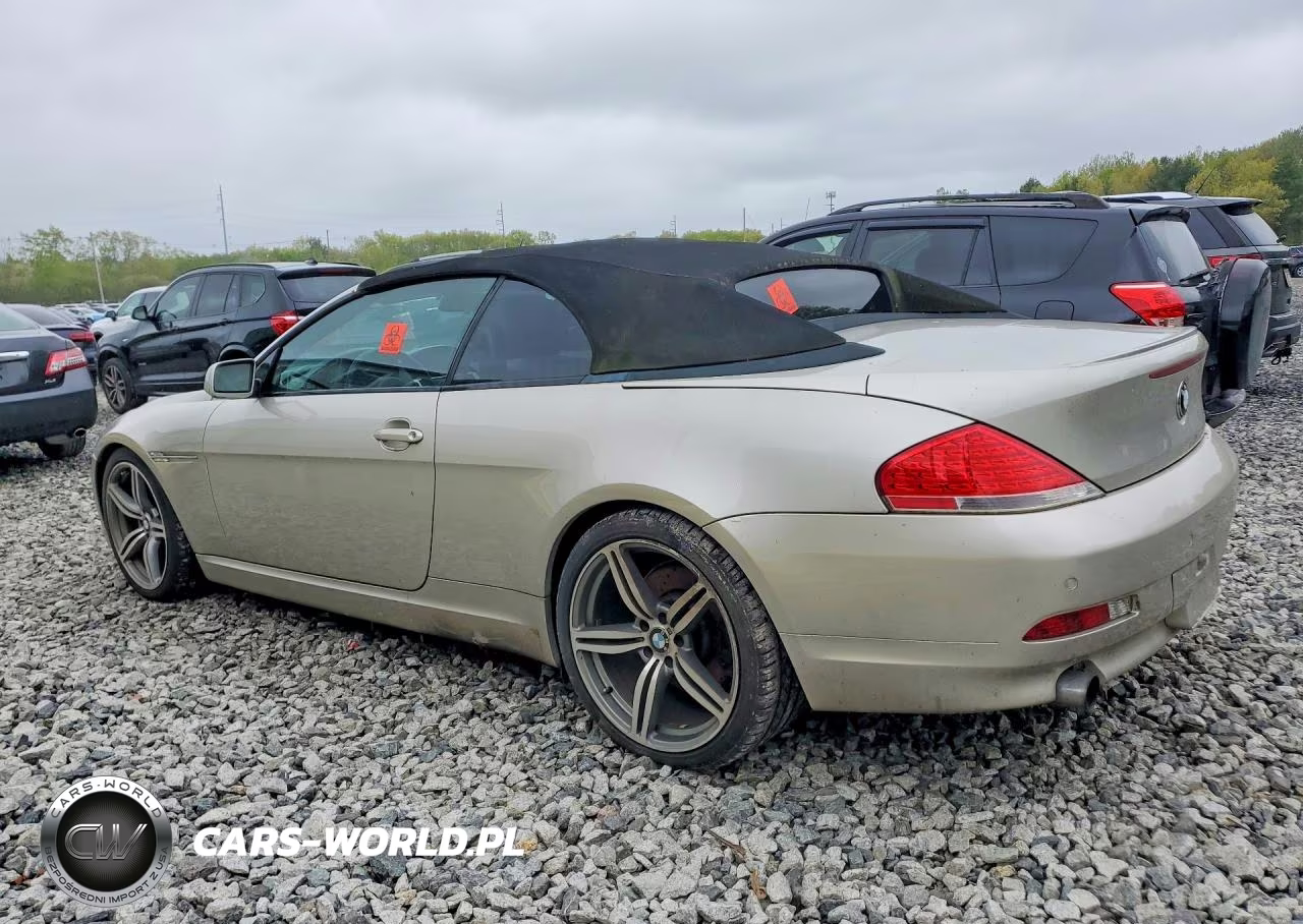 2005 BMW 6 Series VIN:WBAEK73475B260850 - 2
