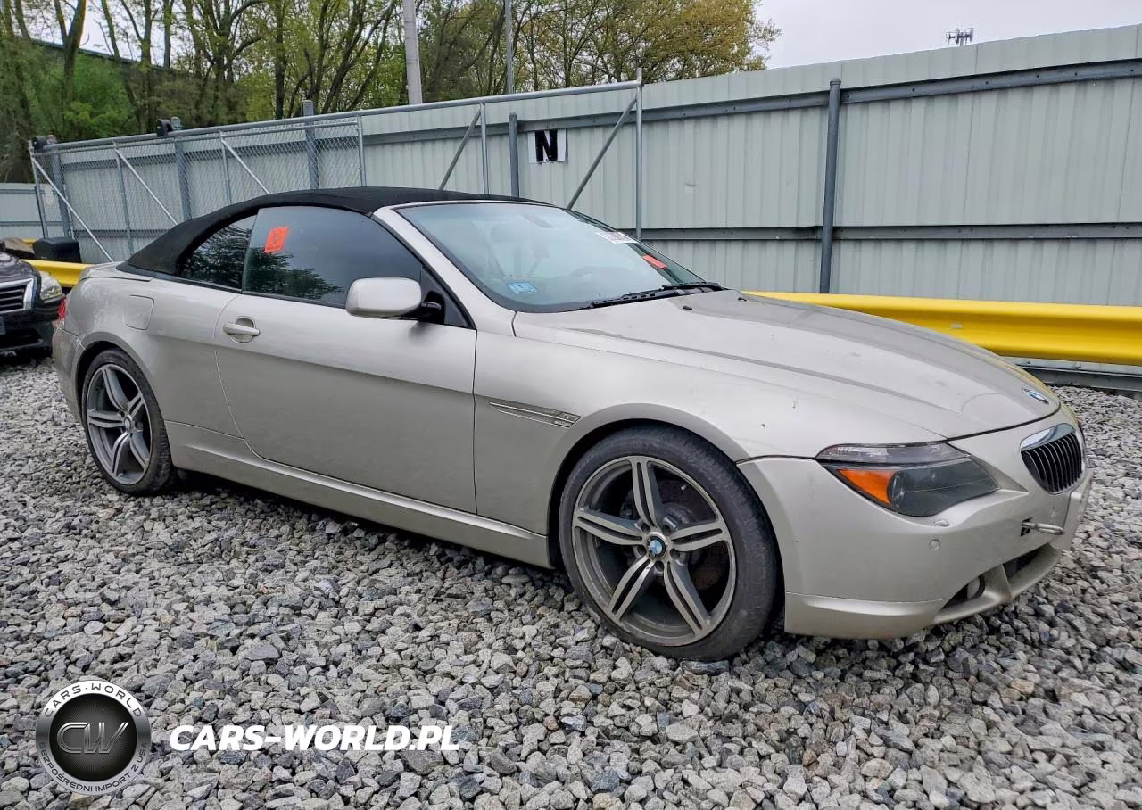 2005 BMW 6 Series VIN:WBAEK73475B260850 - 4