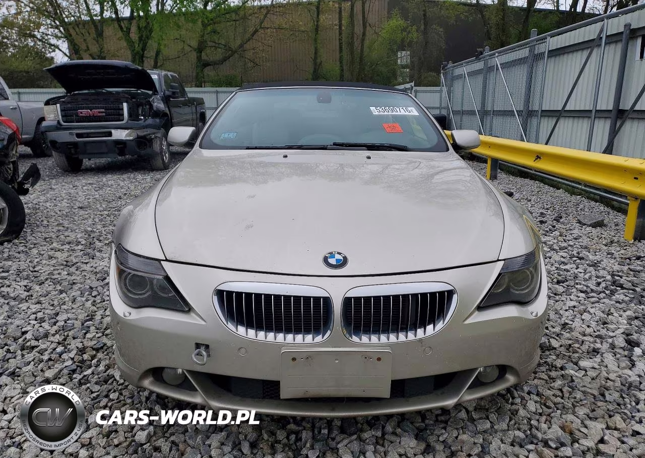 2005 BMW 6 Series VIN:WBAEK73475B260850 - 5