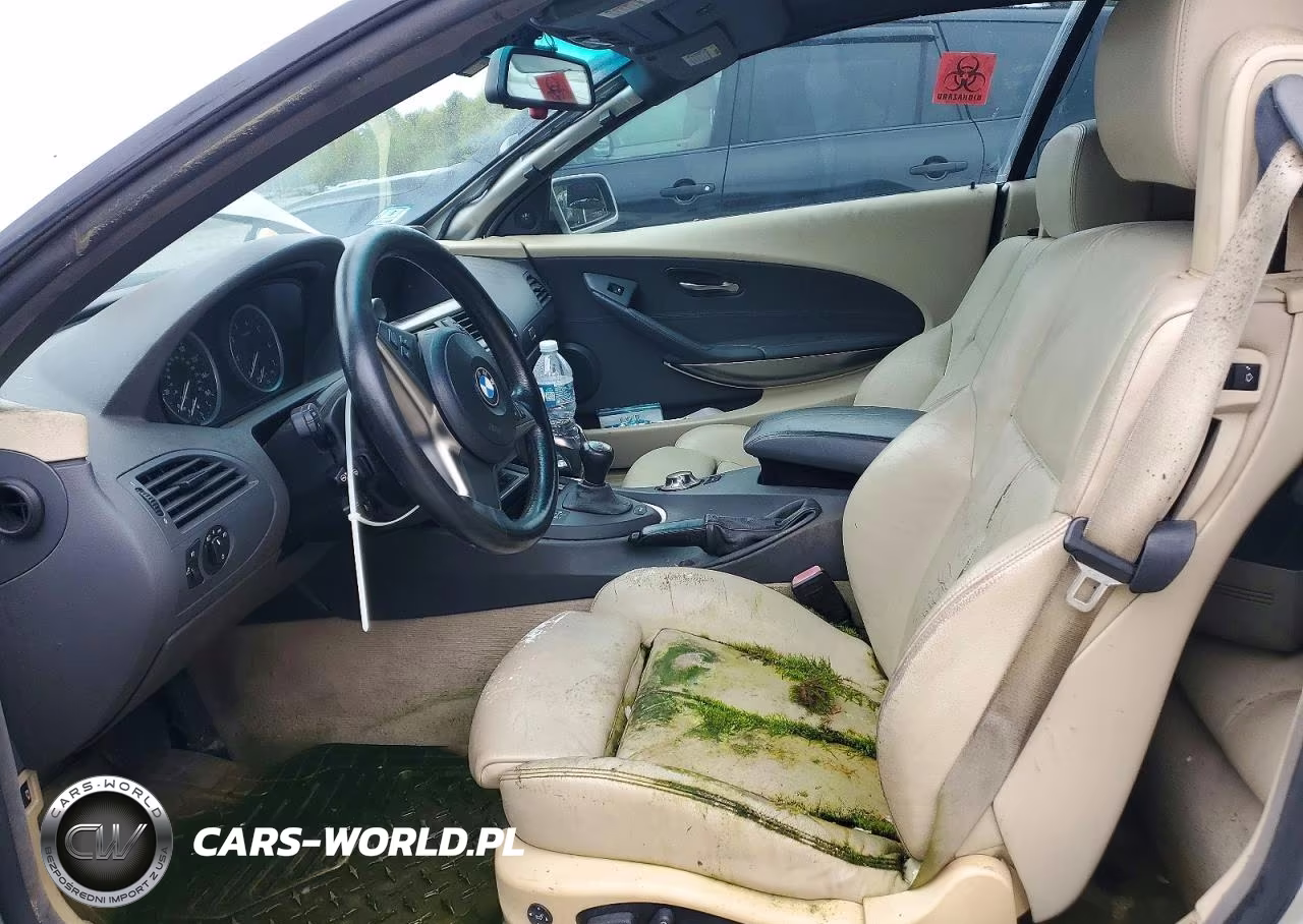 2005 BMW 6 Series VIN:WBAEK73475B260850 - 7