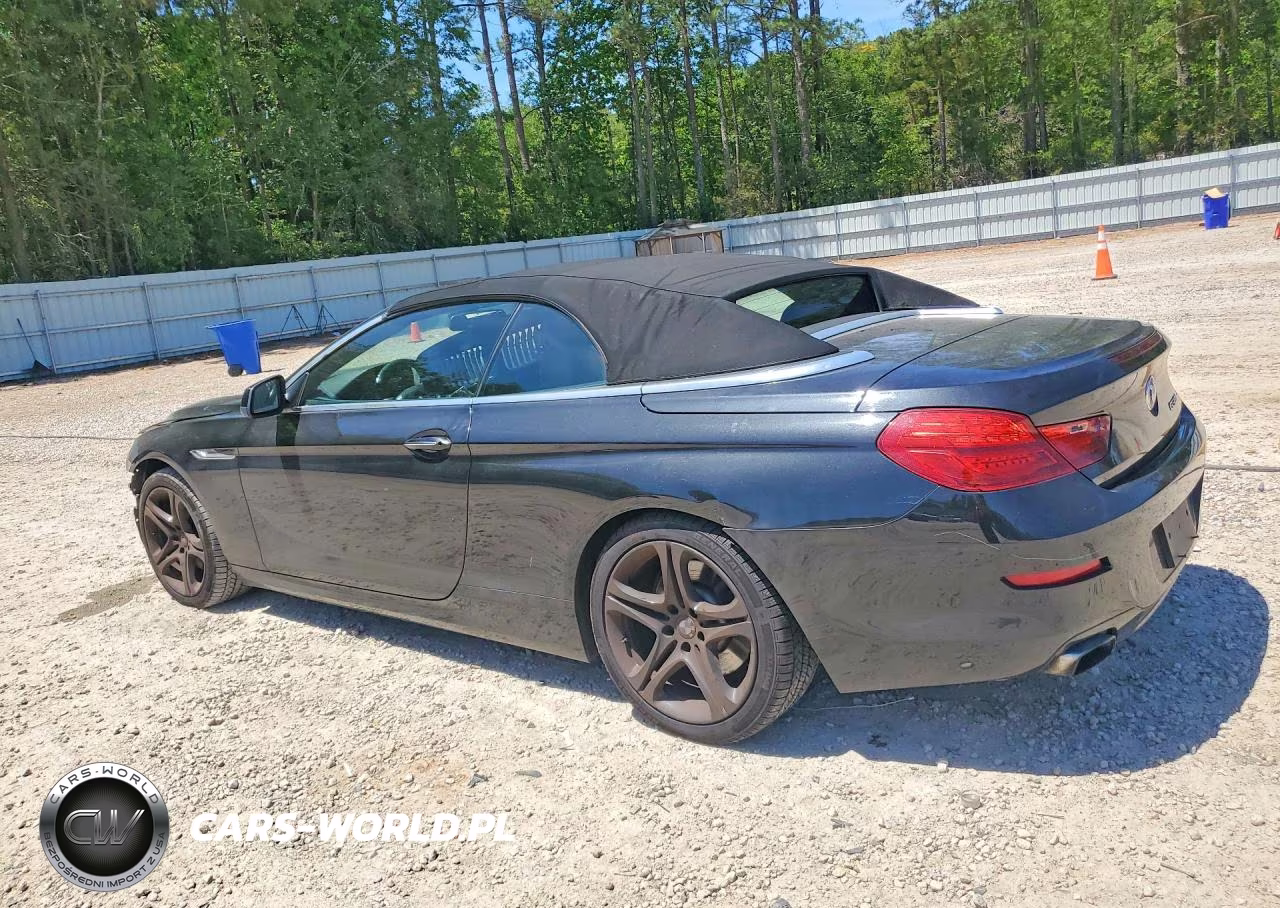 2012 BMW 650 I VIN:WBALZ3C5XCDL71883 - 2