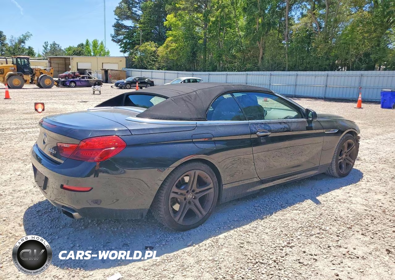 2012 BMW 650 I VIN:WBALZ3C5XCDL71883 - 3