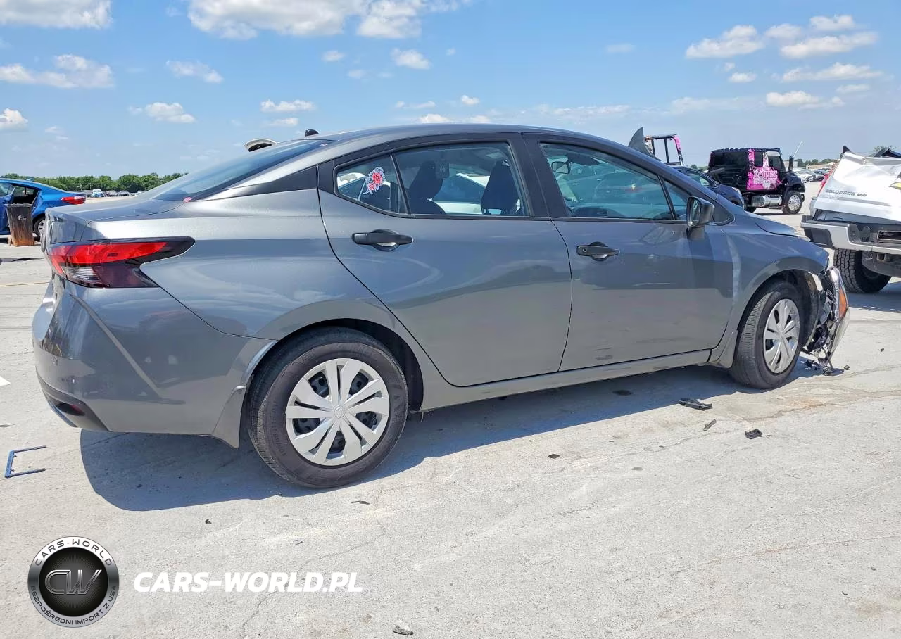 2025 Nissan Versa S VIN:3N1CN8DV6SL886644 - 3