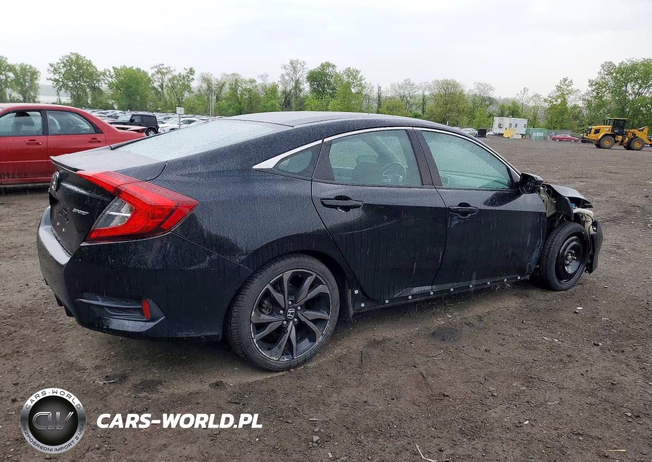 2019 Honda Civic Sport VIN:2HGFC2F84KH518414 - 3