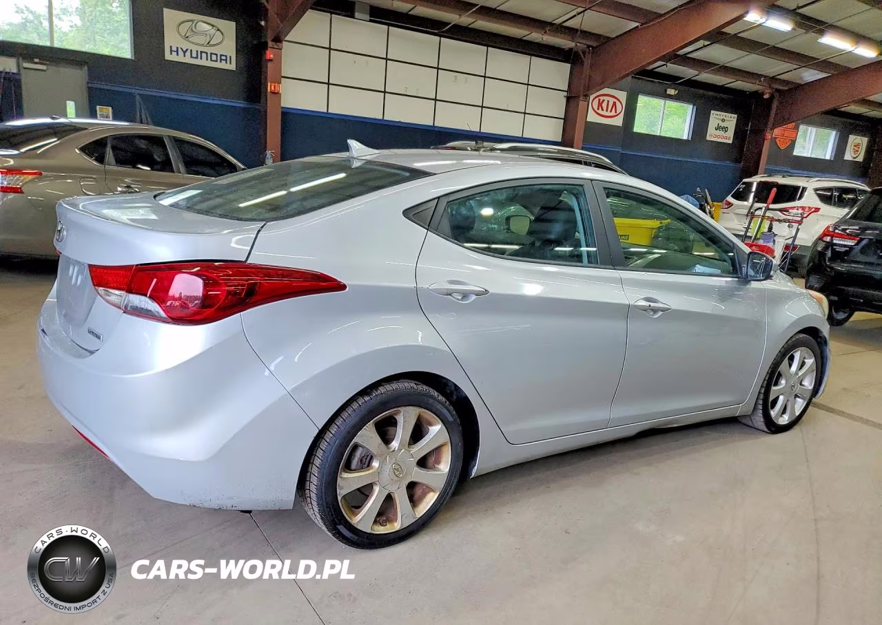 2013 Hyundai Elantra Limited VIN:5NPDH4AE9DH268050 - 3