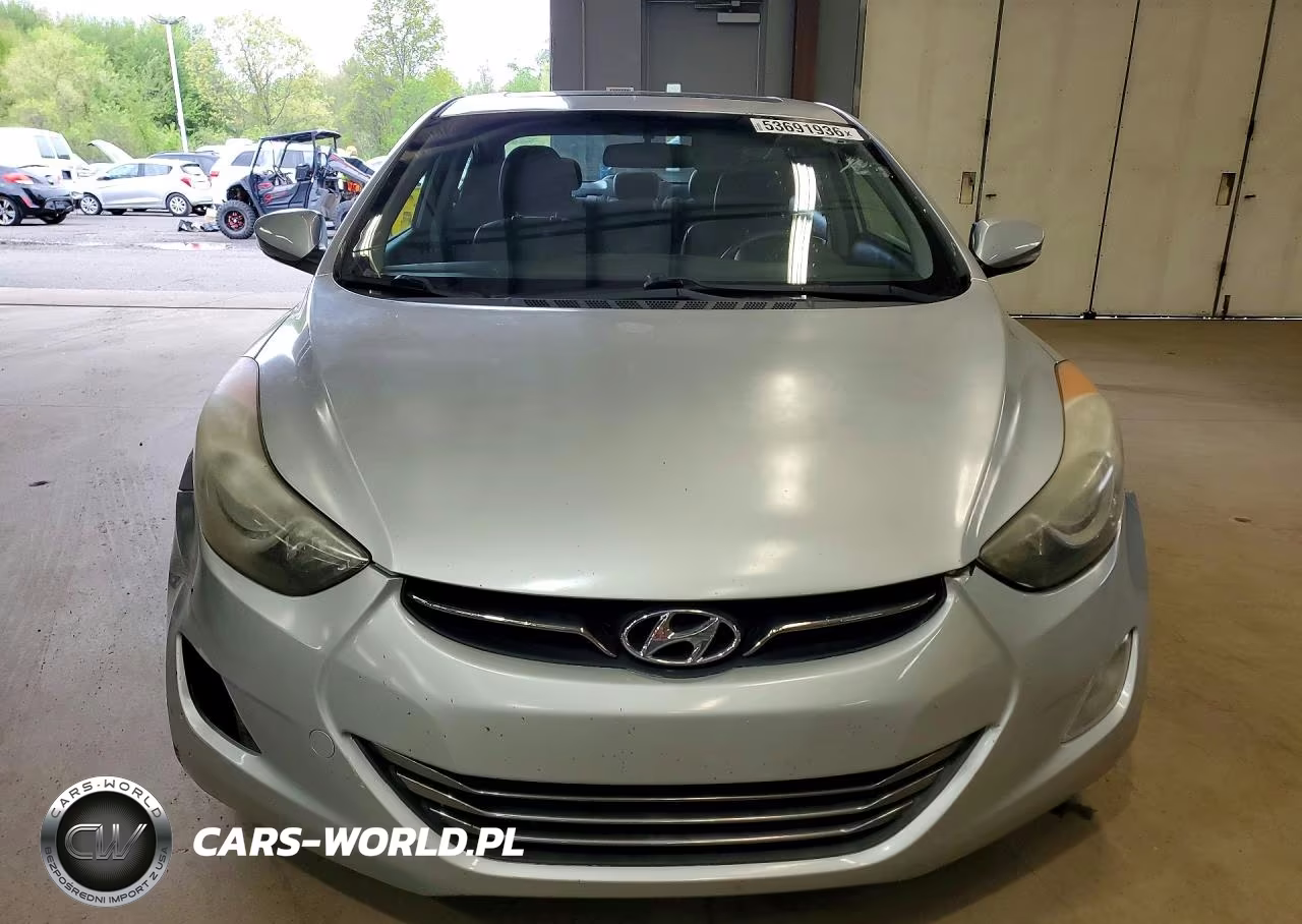 2013 Hyundai Elantra Limited VIN:5NPDH4AE9DH268050 - 5