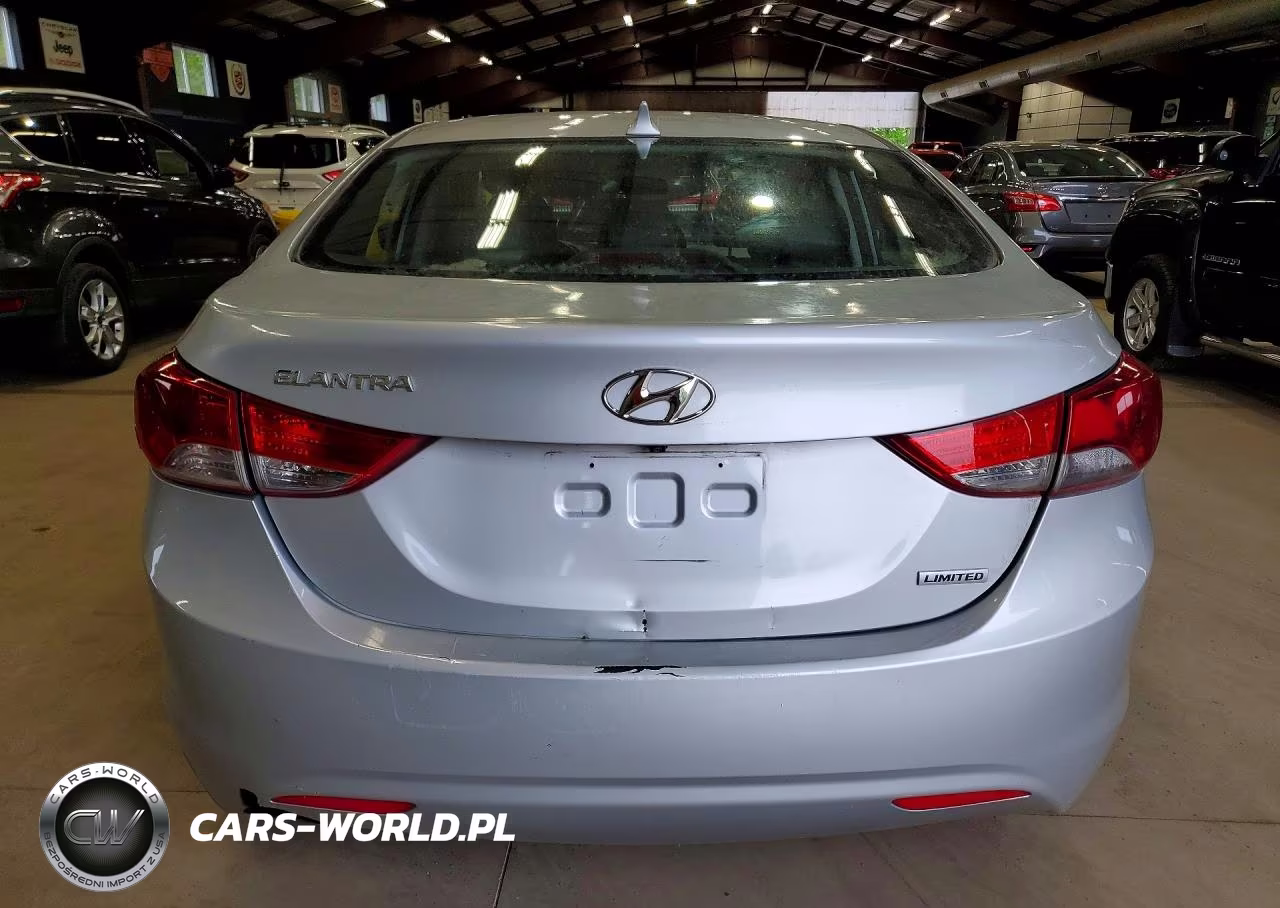 2013 Hyundai Elantra Limited VIN:5NPDH4AE9DH268050 - 6
