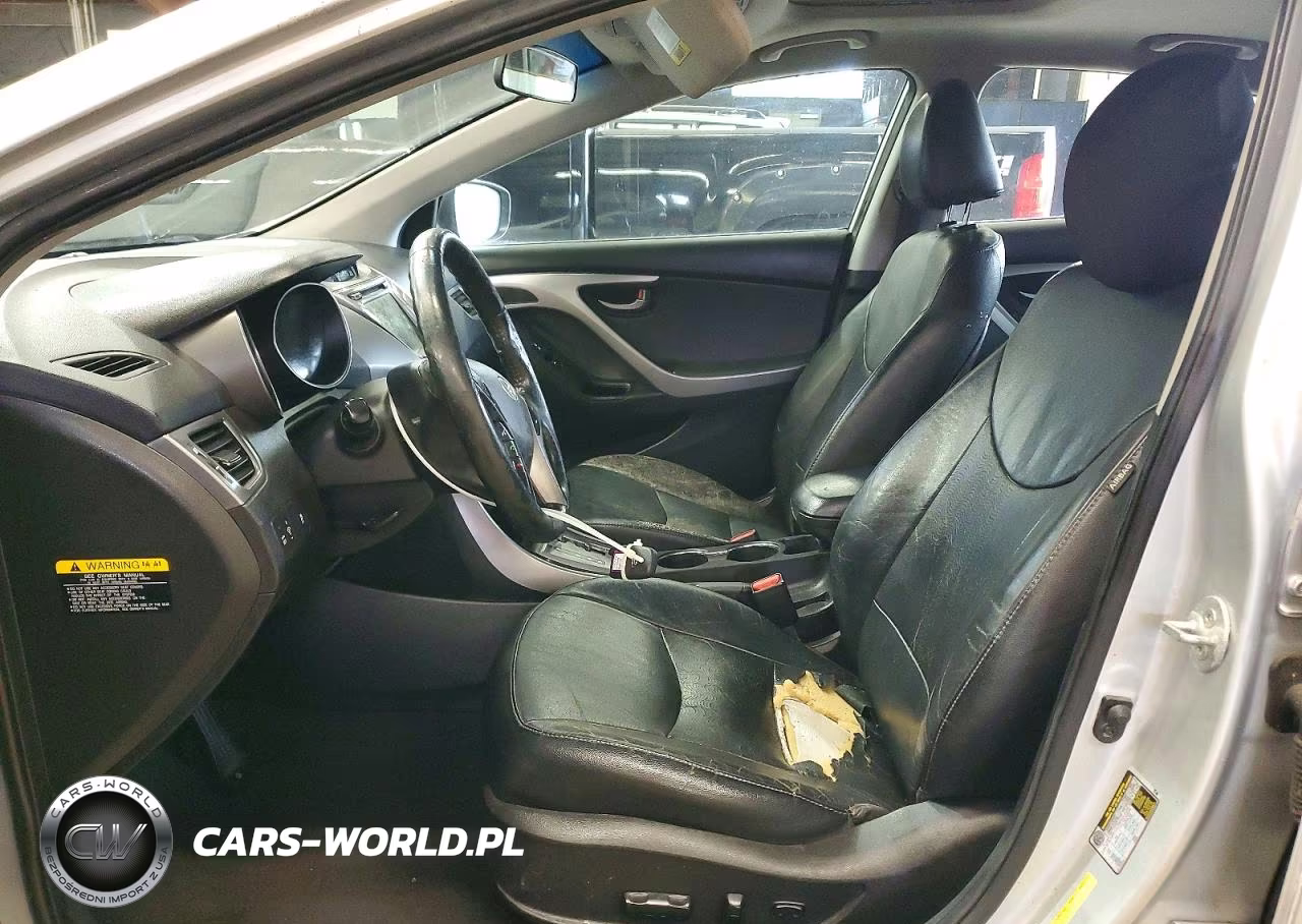 2013 Hyundai Elantra Limited VIN:5NPDH4AE9DH268050 - 7