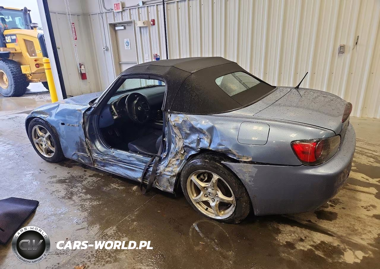 2002 Honda S 2000 VIN:JHMAP11472T002562 - 2