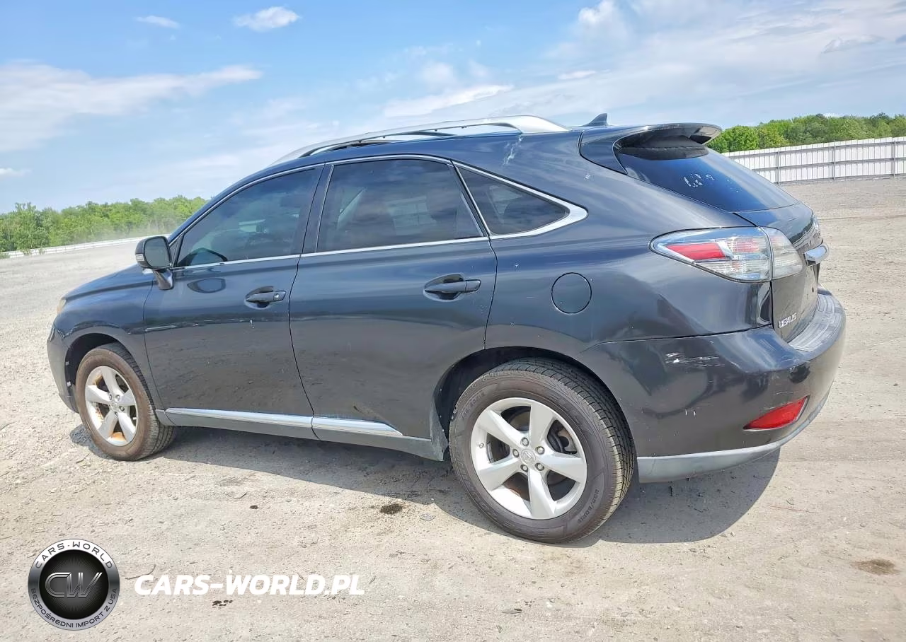 2010 Lexus Rx 350 VIN:2T2BK1BA5AC006782 - 2
