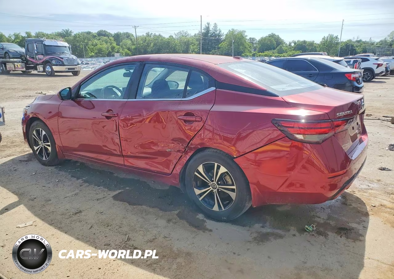 2021 Nissan Sentra Sv VIN:3N1AB8CV2MY230917 - 2